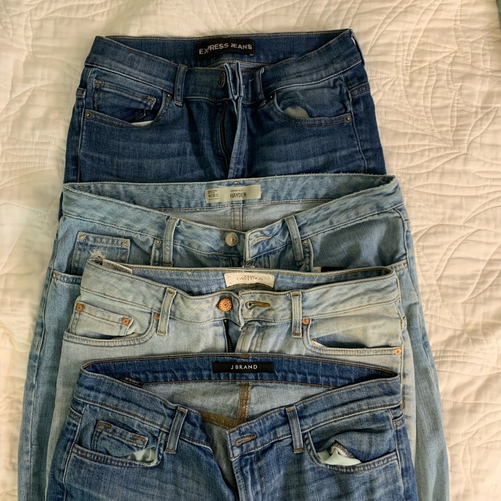 Jean bundle - 2 Aritzia, Express, Topshop